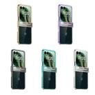 For Motorola Razr 60 Ultra Three Parts 6D Electroplating PC Shockproof Phone Case(Silver) - 2