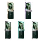 For Motorola Razr 60 Ultra Three Parts 6D Electroplating PC Shockproof Phone Case(Black) - 2