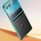 For Motorola Razr 50 Ultra 6D Electroplating PC Shockproof Phone Case(Green) - 3