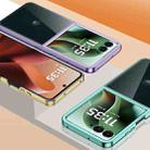 For Motorola Razr 60 Ultra 6D Electroplating PC Shockproof Phone Case(Green) - 3