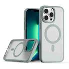 For iPhone 13 Pro Max TPU Hybrid PC Inner Magnetic MagSafe Phone Case(Grey) - 1