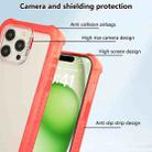 For iPhone 16 Pro Max Transparent Matte TPU Hybrid PC 3-in-1 Phone Case(Orange) - 2