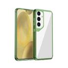 For Samsung Galaxy S24 5G Ice Transparent Series TPU + PC + Acrylic Hybrid Phone Case(Green) - 1