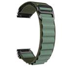 22mm Loop Nylon Watch Band(Army Green) - 3