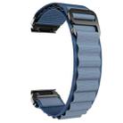 22mm Loop Nylon Watch Band(Blue) - 3