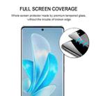For vivo S17 Pro Full Glue 9H HD 3D Curved Edge Tempered Glass Film(Black) - 3