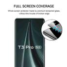 For vivo T3 Pro 5G Full Glue 9H HD 3D Curved Edge Tempered Glass Film(Black) - 3