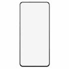 For vivo V50 Full Glue 9H HD 3D Curved Edge Tempered Glass Film(Black) - 2