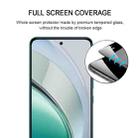 For vivo Y200 Full Glue 9H HD 3D Curved Edge Tempered Glass Film(Black) - 3