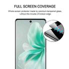 For vivo S18 25pcs Full Glue 9H HD 3D Curved Edge Tempered Glass Film(Black) - 3