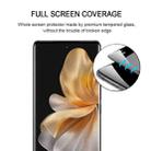 For vivo S18 Pro 25pcs Full Glue 9H HD 3D Curved Edge Tempered Glass Film(Black) - 3