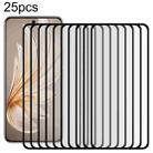 For vivo S20 Pro 25pcs Full Glue 9H HD 3D Curved Edge Tempered Glass Film(Black) - 1