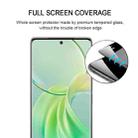 For vivo Y100 4G 25pcs Full Glue 9H HD 3D Curved Edge Tempered Glass Film(Black) - 3