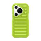 For Huawei Pura 70 Pro Capsule Series Candy Color TPU Phone Case(Green) - 1