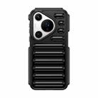 For Huawei Pura 70 Pro+ Capsule Series Candy Color TPU Phone Case(Black) - 1