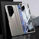 For Samsung Galaxy Z Fold5 GKK Integrated Folding Supercar Phone Case(Titanium Grey) - 1