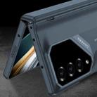 For Samsung Galaxy Z Fold4 GKK Integrated Folding Supercar Phone Case(Black) - 3