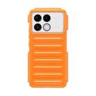 For Xiaomi Poco F6 Pro Capsule Series Candy Color TPU Phone Case(Orange) - 1