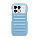 For Xiaomi Poco F6 Pro Capsule Series Candy Color TPU Phone Case(Blue) - 1