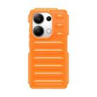 For Xiaomi Poco M6 Pro 4G Capsule Series Candy Color TPU Phone Case(Orange) - 1