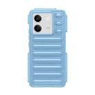 For Xiaomi Poco X6 Capsule Series Candy Color TPU Phone Case(Blue) - 1