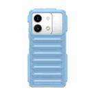 For Xiaomi Poco X6 Neo Capsule Series Candy Color TPU Phone Case(Blue) - 1