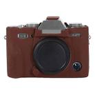 For FUJIFILM X-T30 II Soft Silicone Protective Case(Coffee) - 1