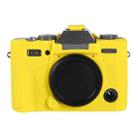 For FUJIFILM X-T30 II Soft Silicone Protective Case(Yellow) - 1