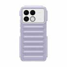 For Redmi K70 Capsule Series Candy Color TPU Phone Case(Purple) - 1