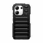 For Redmi Note 13 4G Global Capsule Series Candy Color TPU Phone Case(Black) - 1