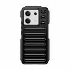 For Redmi Note 13 Pro 5G Global Capsule Series Candy Color TPU Phone Case(Black) - 1