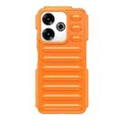 For Redmi Note 13R Capsule Series Candy Color TPU Phone Case(Orange) - 1