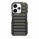 For Redmi Note 13R Capsule Series Candy Color TPU Phone Case(Transparent Grey) - 1