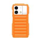 For Redmi Note 13R Pro Capsule Series Candy Color TPU Phone Case(Orange) - 1