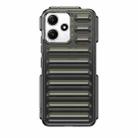 For Redmi 12 5G Capsule Series Candy Color TPU Phone Case(Transparent Grey) - 1