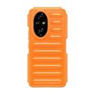 For Honor 200 Pro Capsule Series Candy Color TPU Phone Case(Orange) - 1