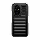 For Honor 200 Pro Capsule Series Candy Color TPU Phone Case(Black) - 1