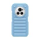 For Honor Magic6 Pro Capsule Series Candy Color TPU Phone Case(Blue) - 1