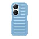 For Honor Play 50 Plus Capsule Series Candy Color TPU Phone Case(Blue) - 1