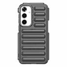 For Samsung Galaxy S24+ 5G Capsule Series Candy Color TPU Phone Case(Transparent Grey) - 1