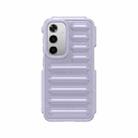 For Samsung Galaxy S24 5G Capsule Series Candy Color TPU Phone Case(Purple) - 1