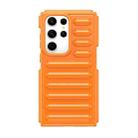 For Samsung Galaxy S23 Ultra 5G Capsule Series Candy Color TPU Phone Case(Orange) - 1