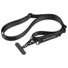 B1 Nylon Webbing Anti-lost Mobile Phone Long Lanyard(Black) - 1