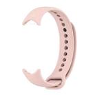 For Xiaomi Smart Band 9 / 8 MIJOBS Metal Buckle Solid Color Silicone Watch Band(Pink) - 2