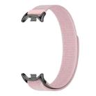 For Xiaomi Smart Band 9 / 8 MIJOBS Nylon Watch Band Wristband(Pink Black) - 2