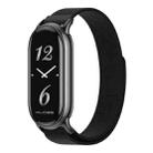 For Xiaomi Smart Band 9 / 8 MIJOBS Nylon Watch Band Wristband(Black) - 1