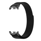 For Xiaomi Smart Band 9 / 8 MIJOBS Nylon Watch Band Wristband(Black) - 2