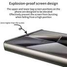 For Samsung Galaxy S23 Ultra 5G GKK Metal Paint Skin Feel Leather Full Coverage Phone Case(Titanium Grey) - 2
