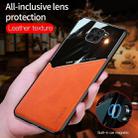 For Xiaomi Redmi 10X 4G All-inclusive Leather + Organic Glass Phone Case with Metal Iron Sheet(Red) - 7