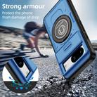 For Google Pixel 8 Sliding Camshield TPU Hybrid PC Magnetic Holder Phone Case(Sky Blue) - 2
